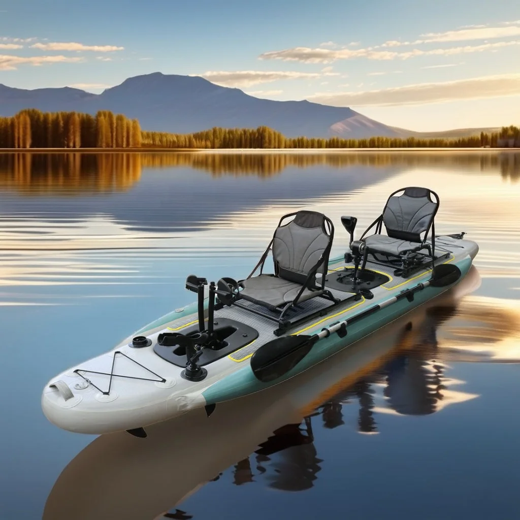 14ft Inflatable Fishing Canoe  - đánh giá và giá Fishing Boat Seat