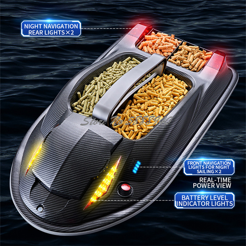 Smart Voice Broadcast RC Bait  - đánh giá và giá Fishing Boat Navigation Light